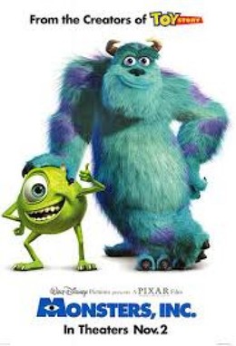 Monster Inc 2001