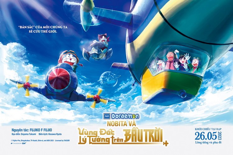 Nobita Và Vùng Đất Lý Tưởng Trên Bầu Trời Nobita Và Vùng Đất Lý Tưởng Trên Bầu Trời